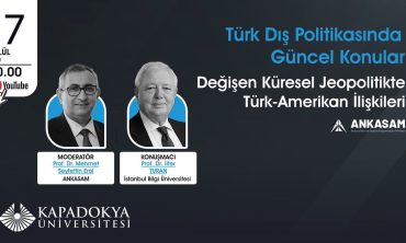 Değişen Küresel Jeopolitikte Türk-Amerikan İlişkileri