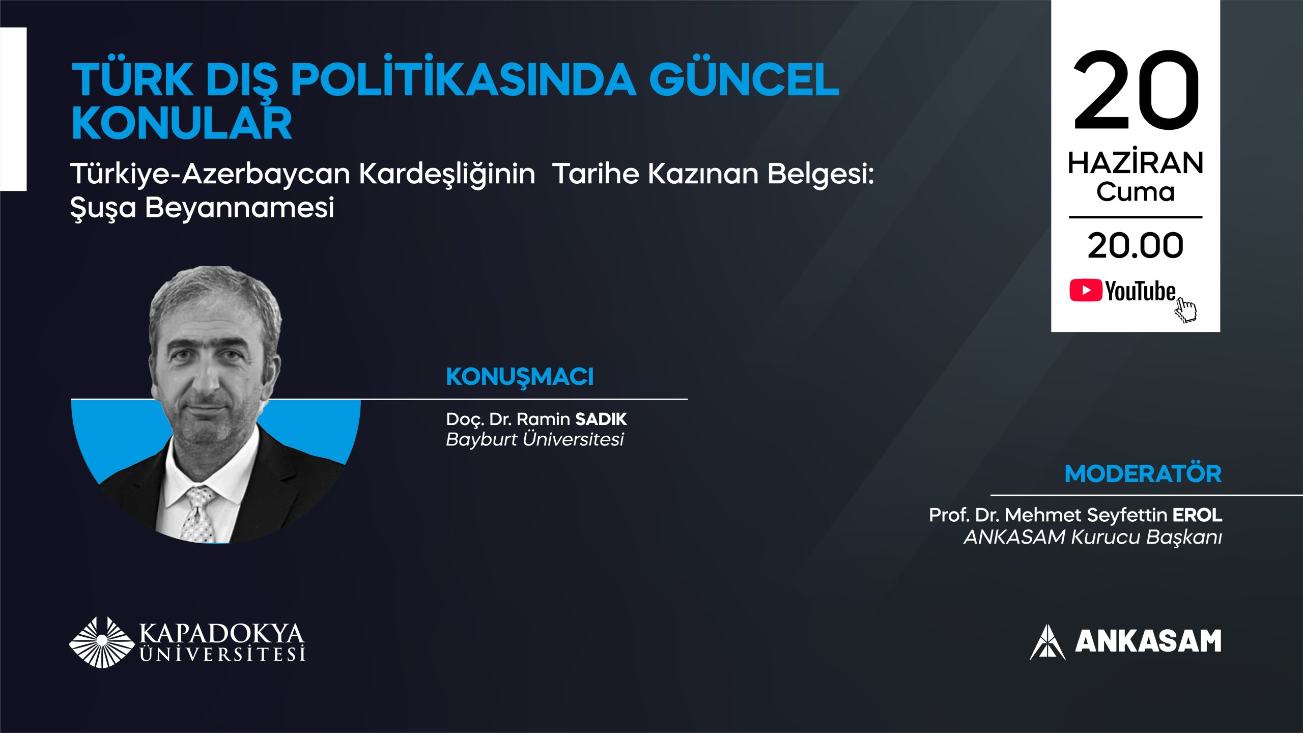 Türkiye – Azerbaycan Kardeşliğinin Tarihe Kazına Belgesi: Şusa Beyannamesi